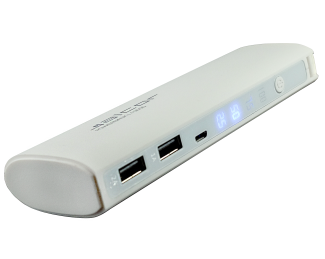 Our Alcor L10000 portable charger is a great companion in everyday life